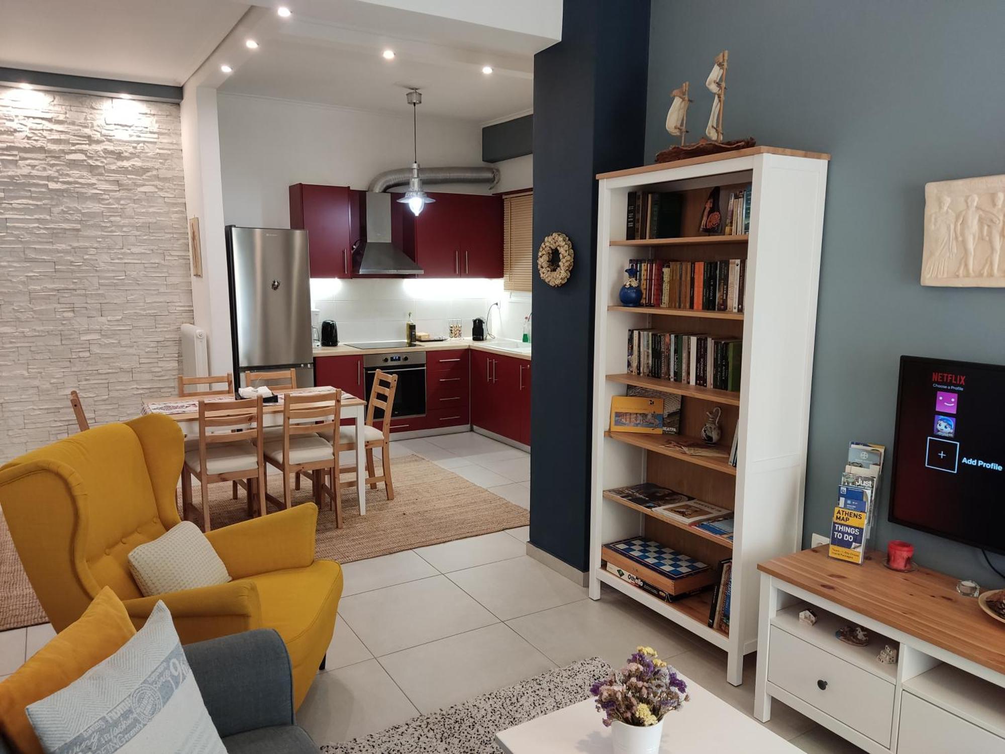 & Comfortable, 70m² In Neos Kosmos Athens